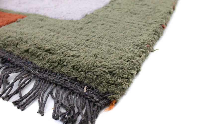 Nepal Teppich 140 x 70 cm - beige