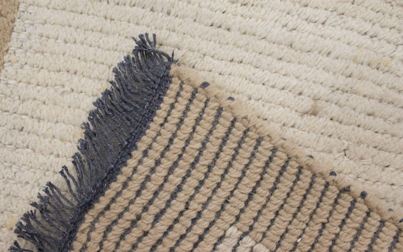 Nepal Teppich 140 x 70 cm - beige