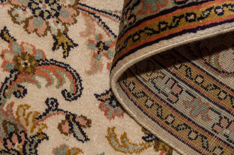 Seidenteppich - Kaschmir Seide 184 x 124 cm Teppichbrücke