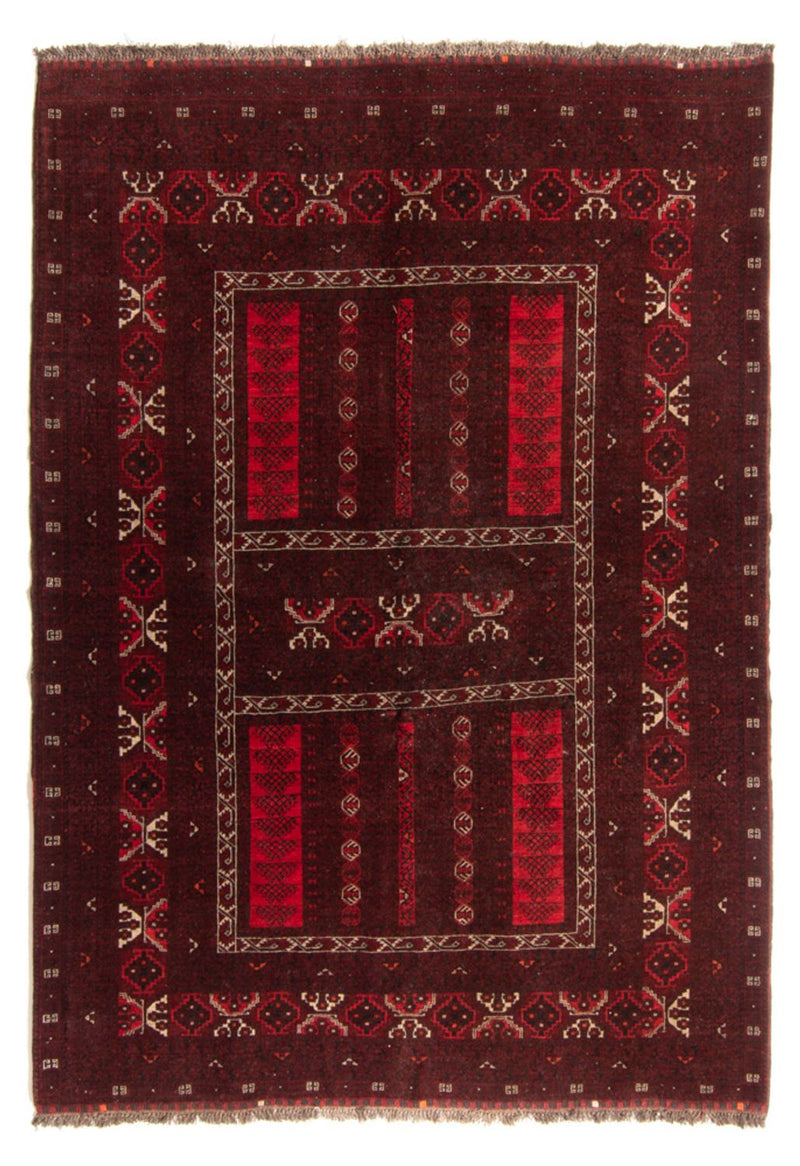 Turkaman Teppich - 224 x 158 cm - rot
