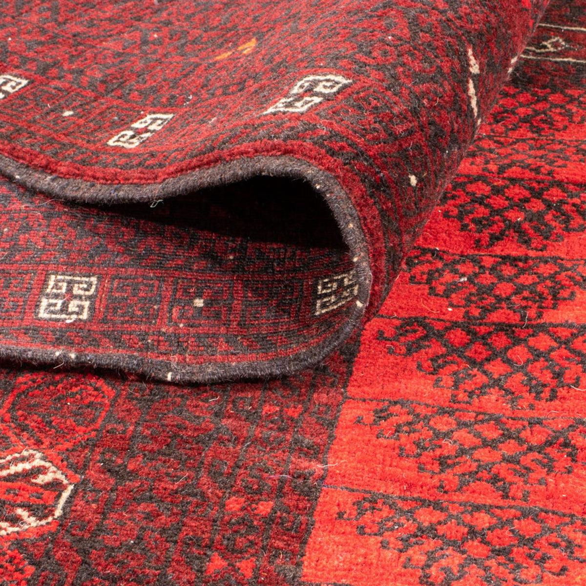 Turkaman Teppich - 224 x 158 cm - rot