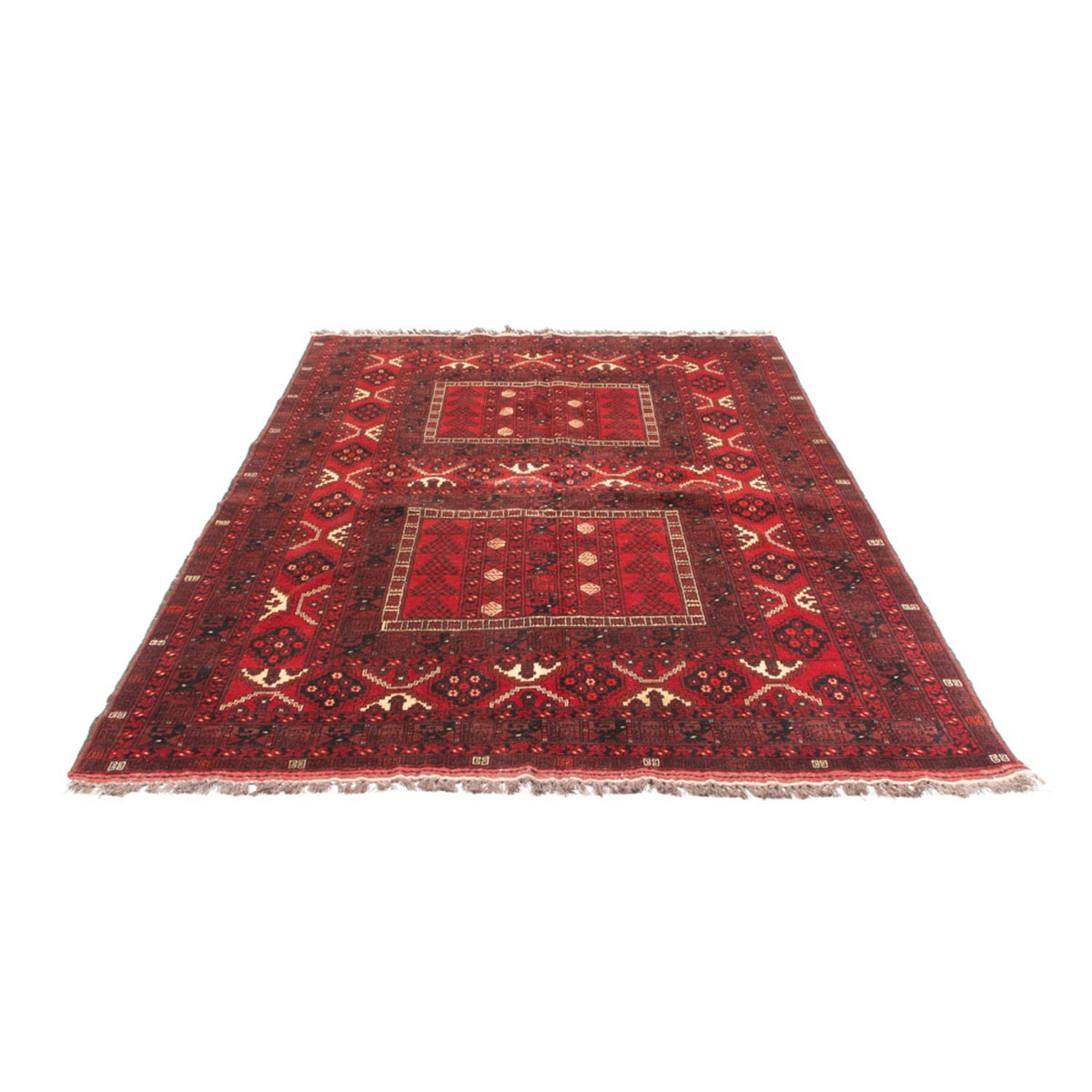Turkaman Teppich - 244 x 158 cm - rot