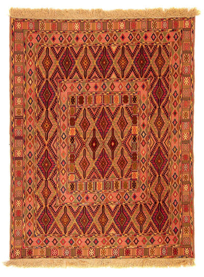 Kelim Afghan Teppich 142x180cm