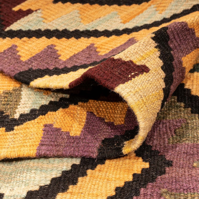 Kelim Teppich - Splash 193 x 154 cm