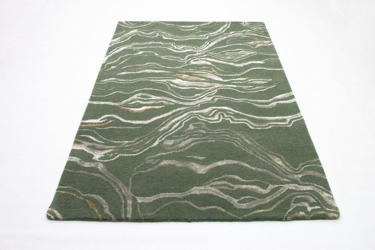Designer Teppich 242 x 153 cm Teppich Wohnzimmer