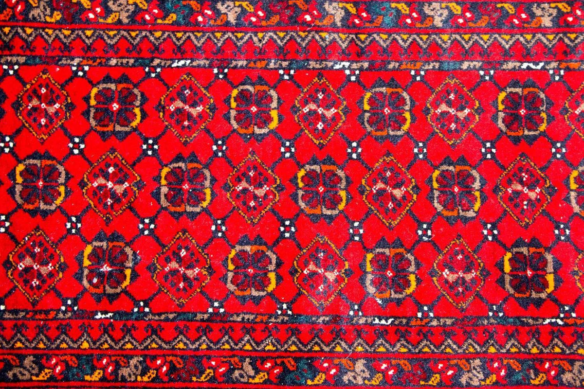 Afghan Teppich - Buchara 257 x 83 cm