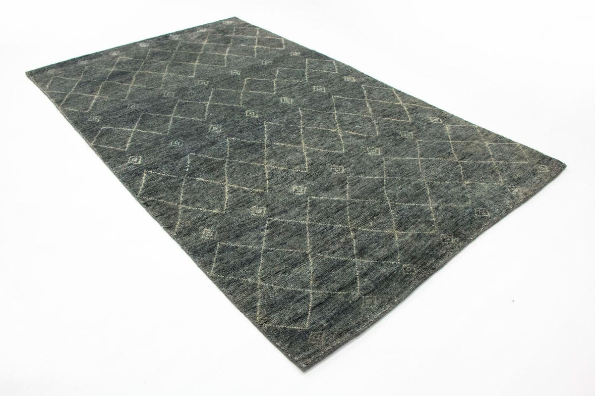 Designer Teppich 251 x 153 cm - grau
