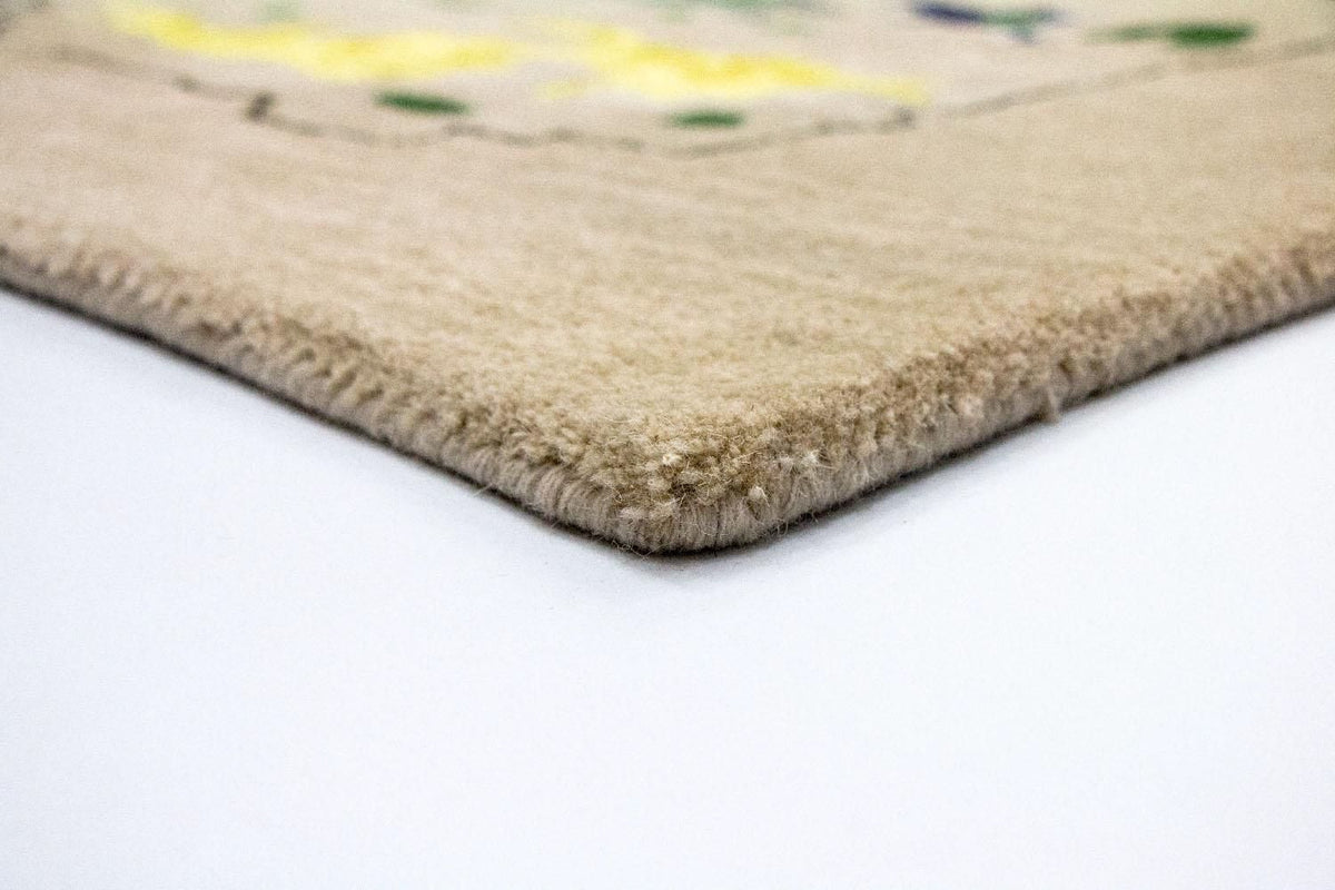 Designer Teppich 243 x 153 cm Wohnzimmer Teppich