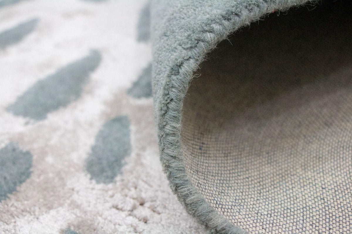 Designer Teppich 241 x 152 cm Wohnzimmer Teppich