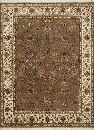Wollteppich - 360 x 270 cm - beige
