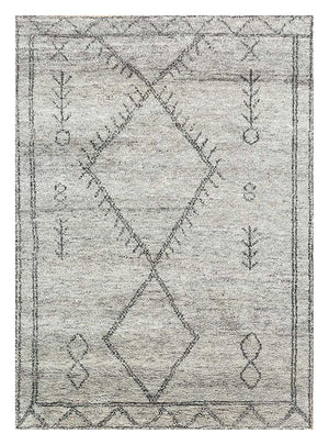 Wollteppich - 240 x 150 cm - beige