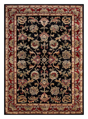 Wollteppich - 270 x 180 cm - dunkelblau