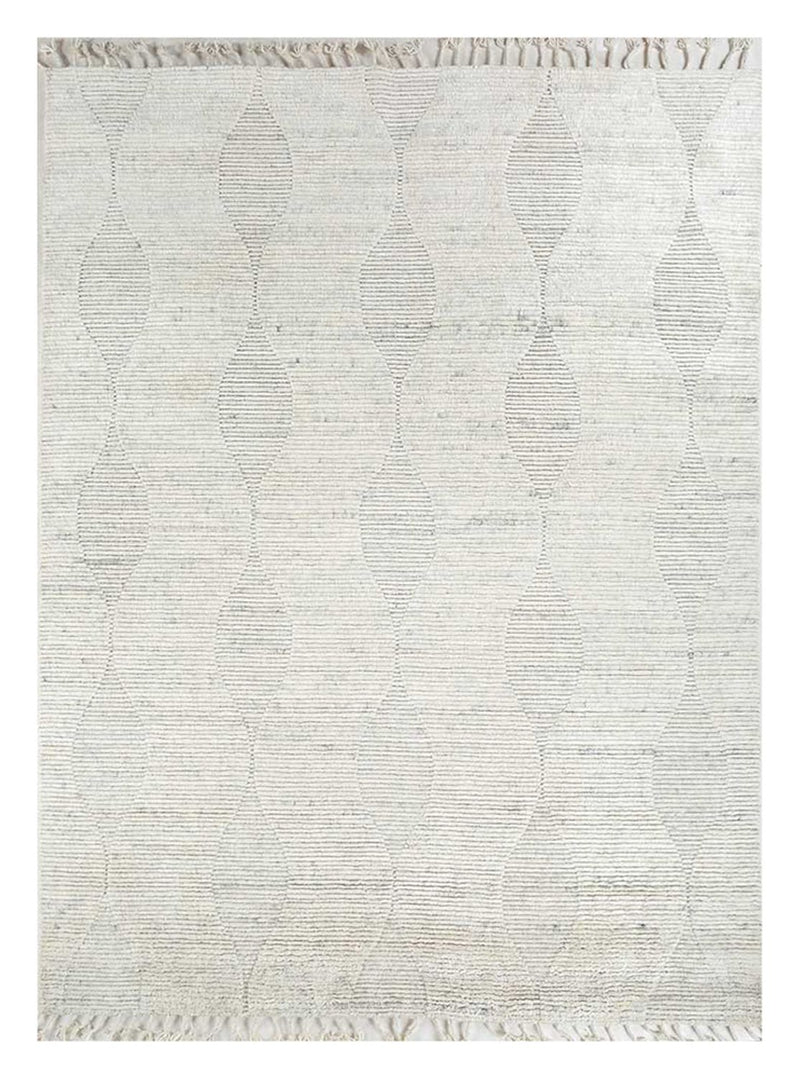Wollteppich - 300 x 240 cm - creme