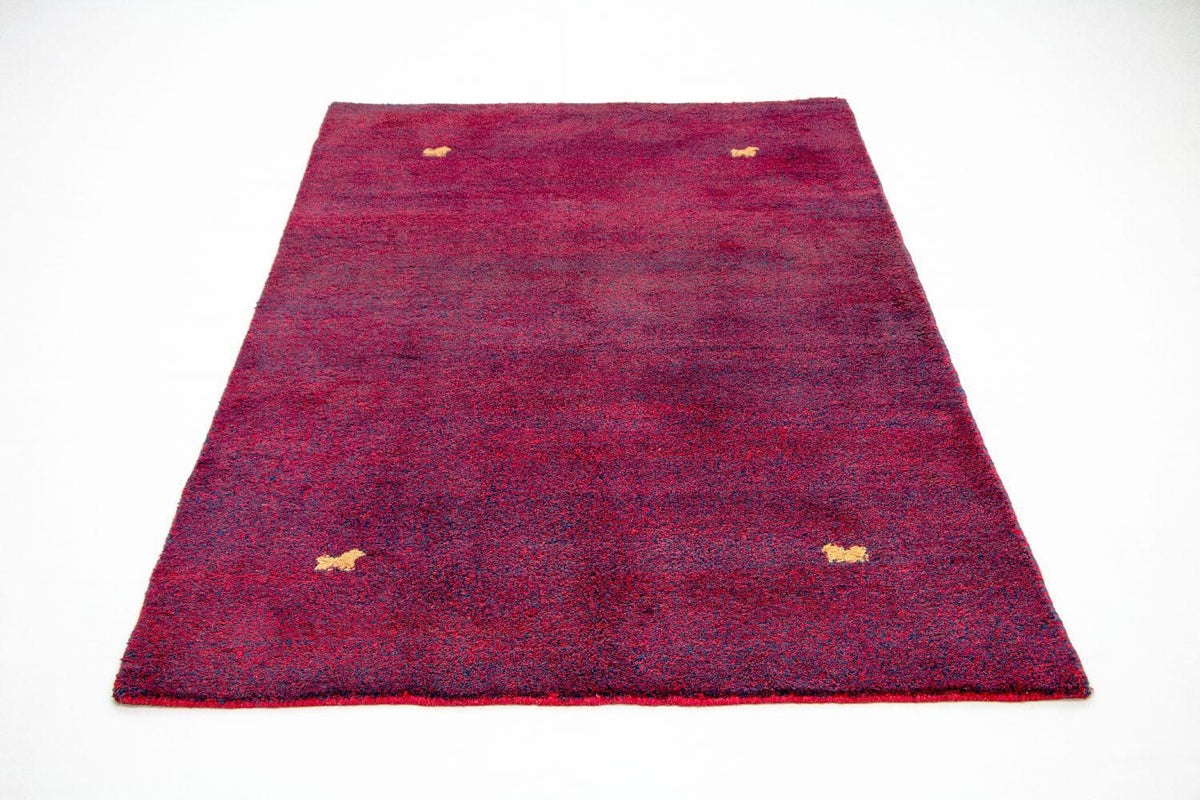 Gabbeh Teppich - Indus 205 x 140 cm - rosa