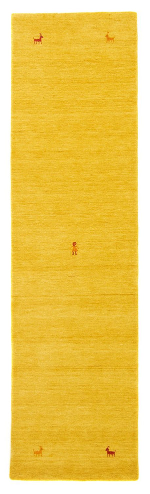 Gabbeh Teppich - Softy 200 x 80 cm - gold
