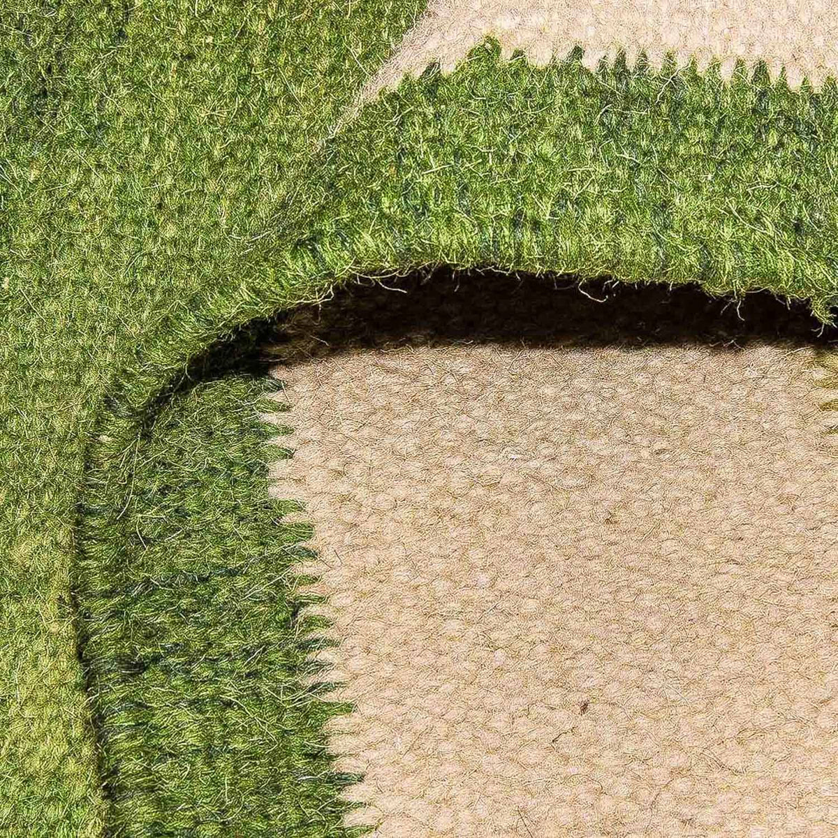 Kelim Teppich - Trendy 250 x 80 cm - grün