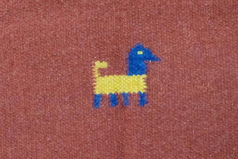 Kelim Teppich - Trendy 200 x 140 cm - rot