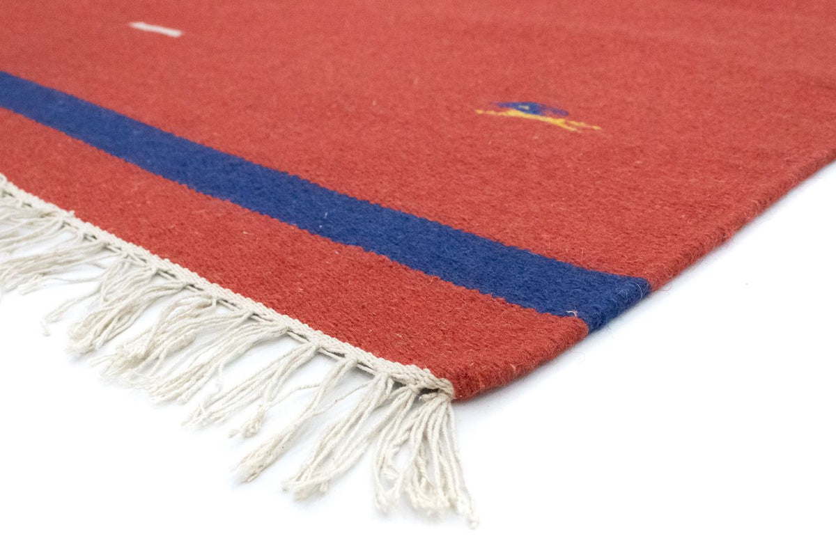 Kelim Teppich - Trendy 180 x 120 cm - rot