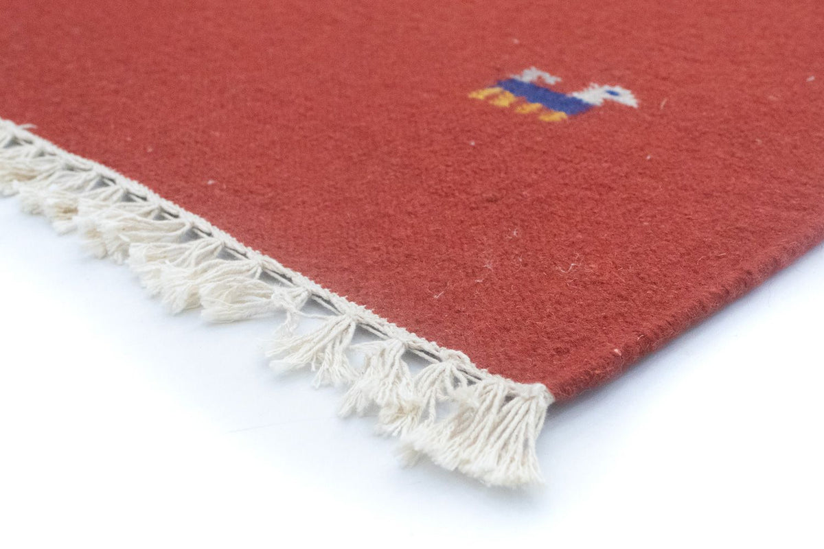 Kelim Teppich - Trendy 200 x 140 cm - orange