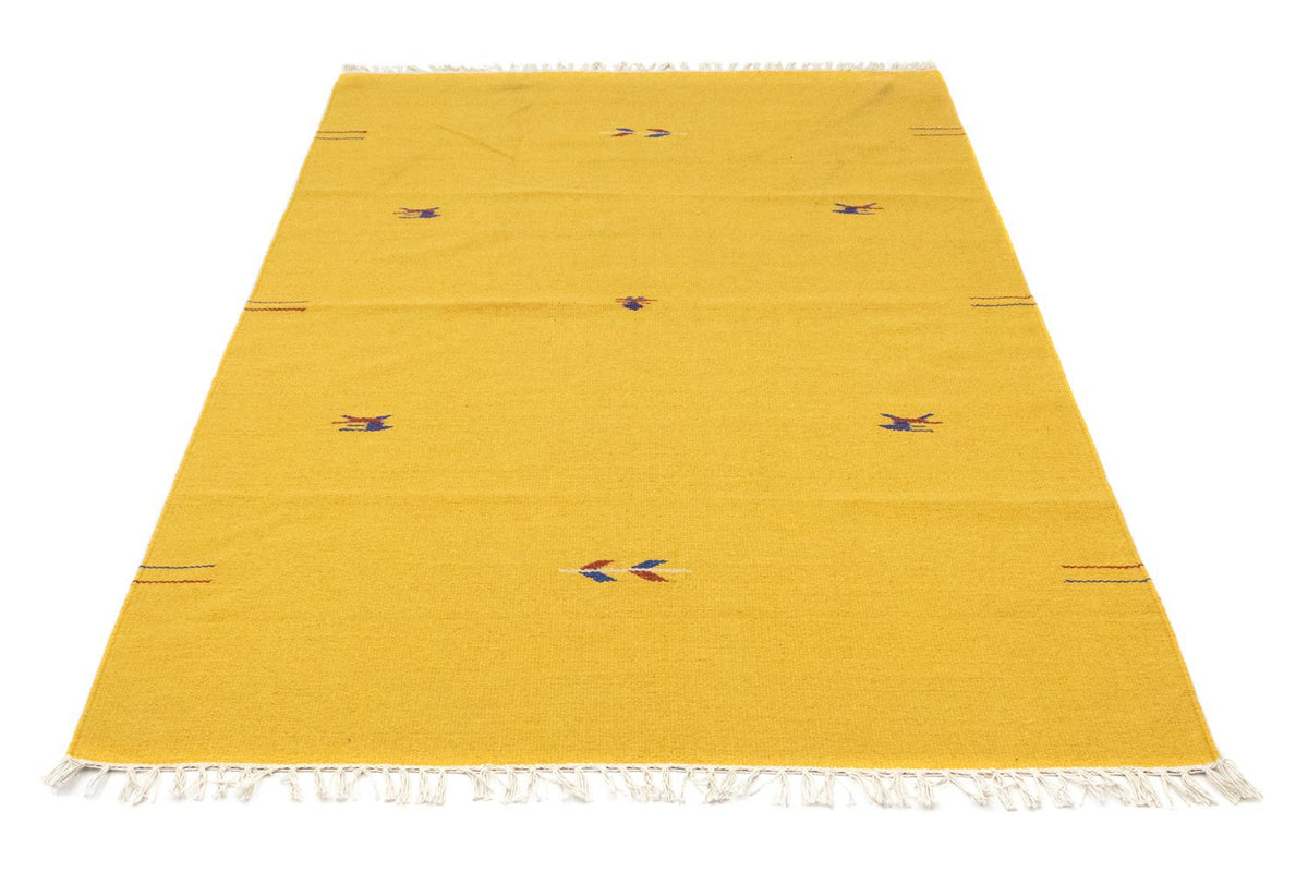 Kelim Teppich - Trendy 180 x 120 cm - gelb