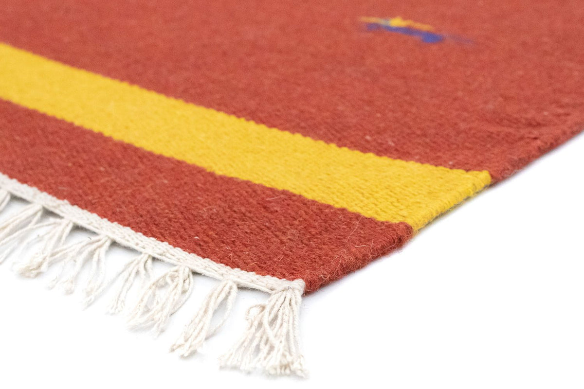 Kelim Teppich - Trendy 180 x 120 cm - rot