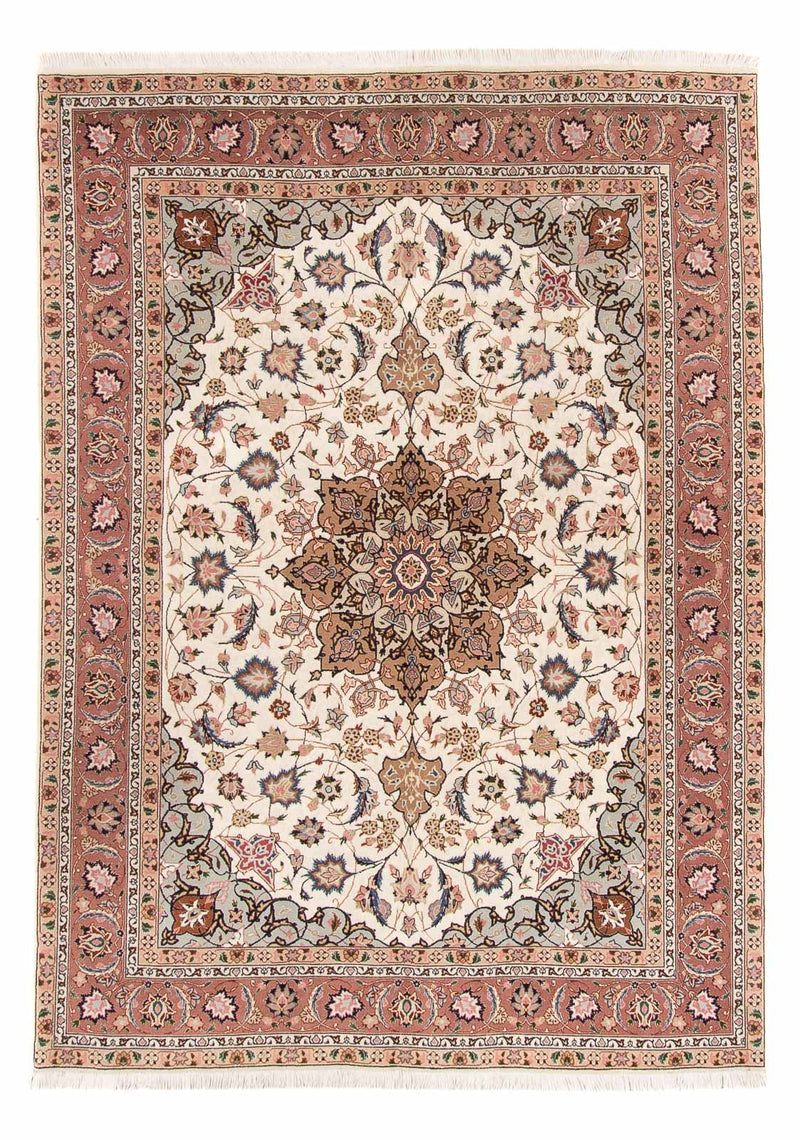 Perserteppich - Täbriz - Royal - 214 x 149 cm - creme