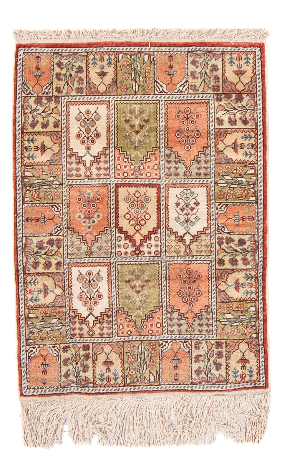 Orientteppich - Hereke - 59 x 45 cm - mehrfarbig