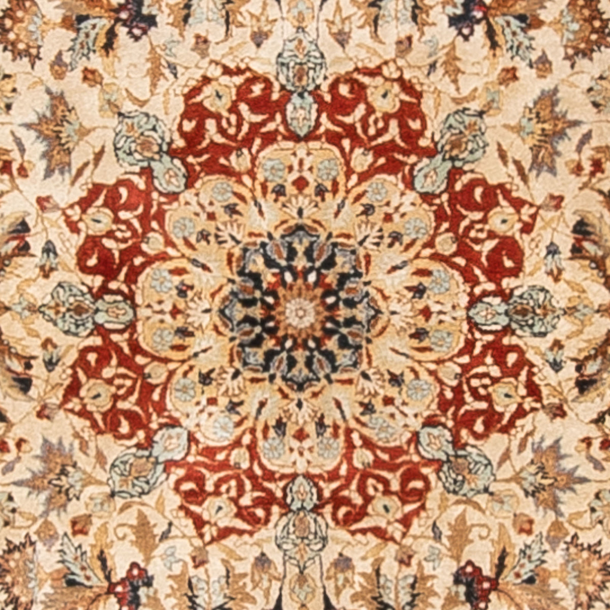 Seidenteppich - China Seide - 154 x 94 cm - mehrfarbig