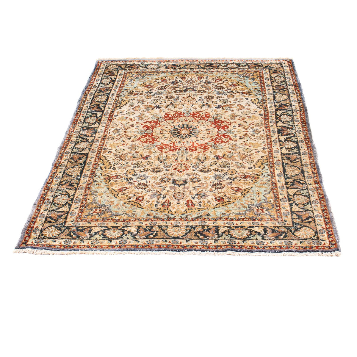 Seidenteppich - China Seide - 154 x 94 cm - mehrfarbig