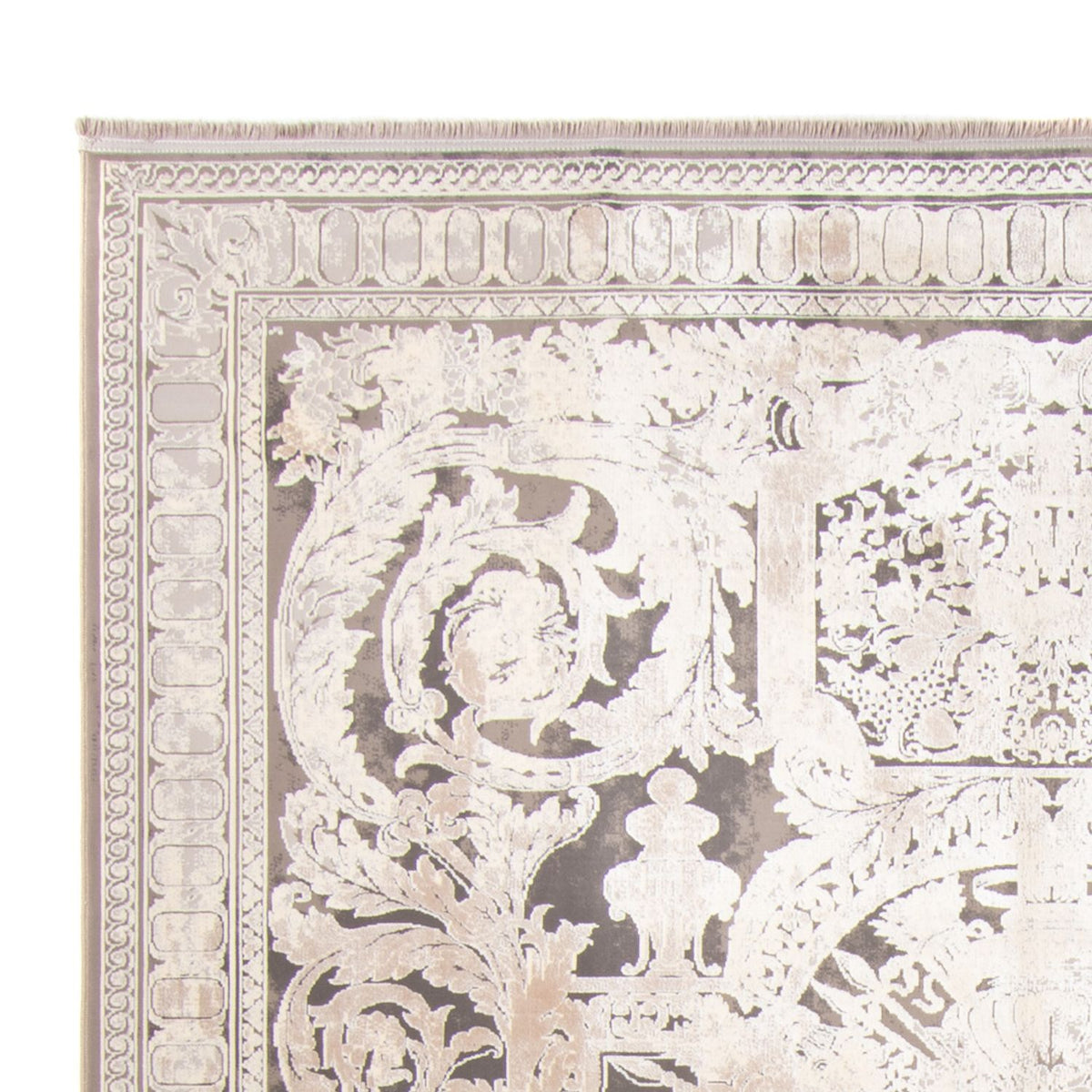 Designer Teppich - 300 x 200 cm - grau