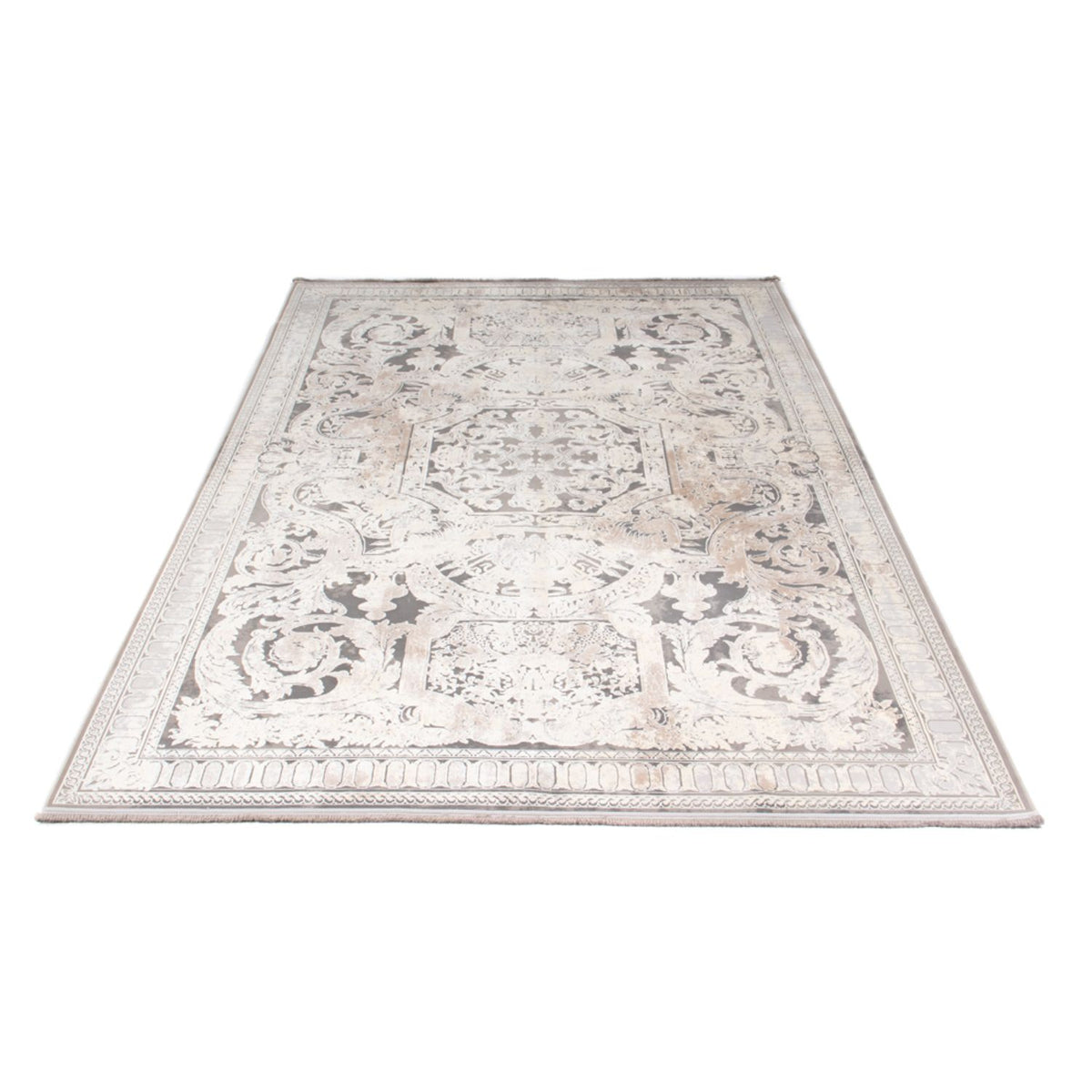 Designer Teppich - 300 x 200 cm - grau
