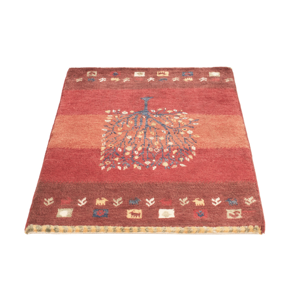 Gabbeh Teppich - Loribaft Perser - 90 x 60 cm - mehrfarbig