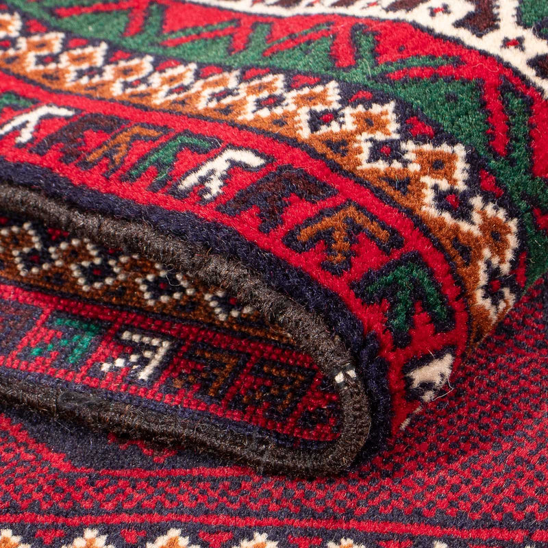 Belutsch Teppich - Gebetsteppich - 142 x 89 cm - blau