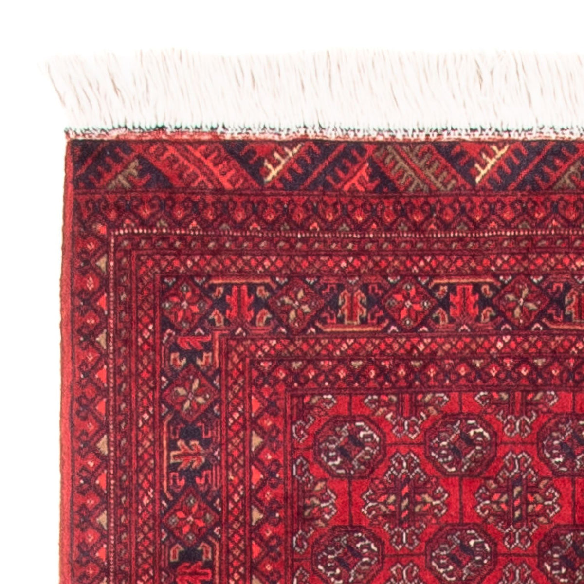 Läufer Afghan - Buchara - 290 x 80 cm - rot