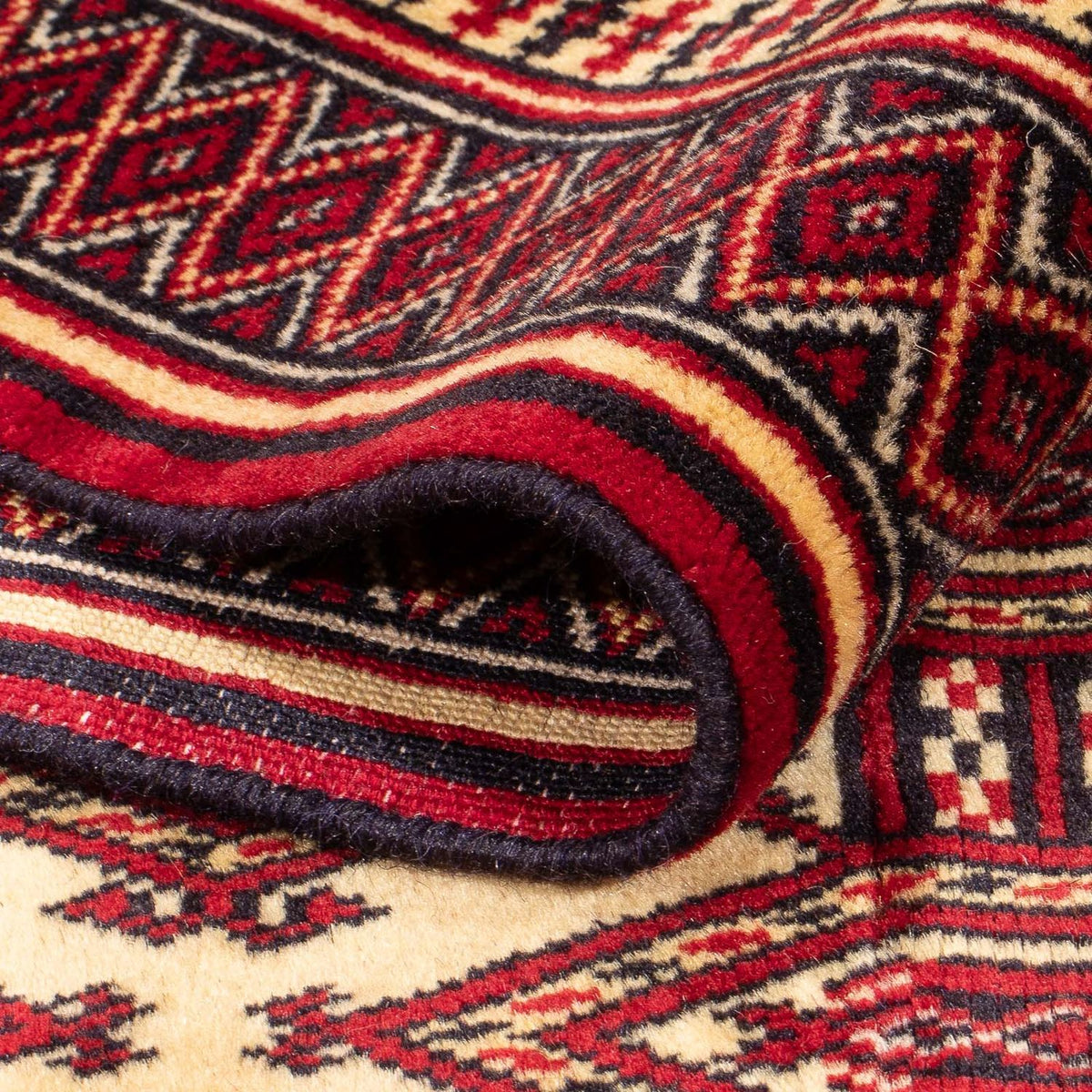 Turkaman Teppich - 176 x 128 cm - beige