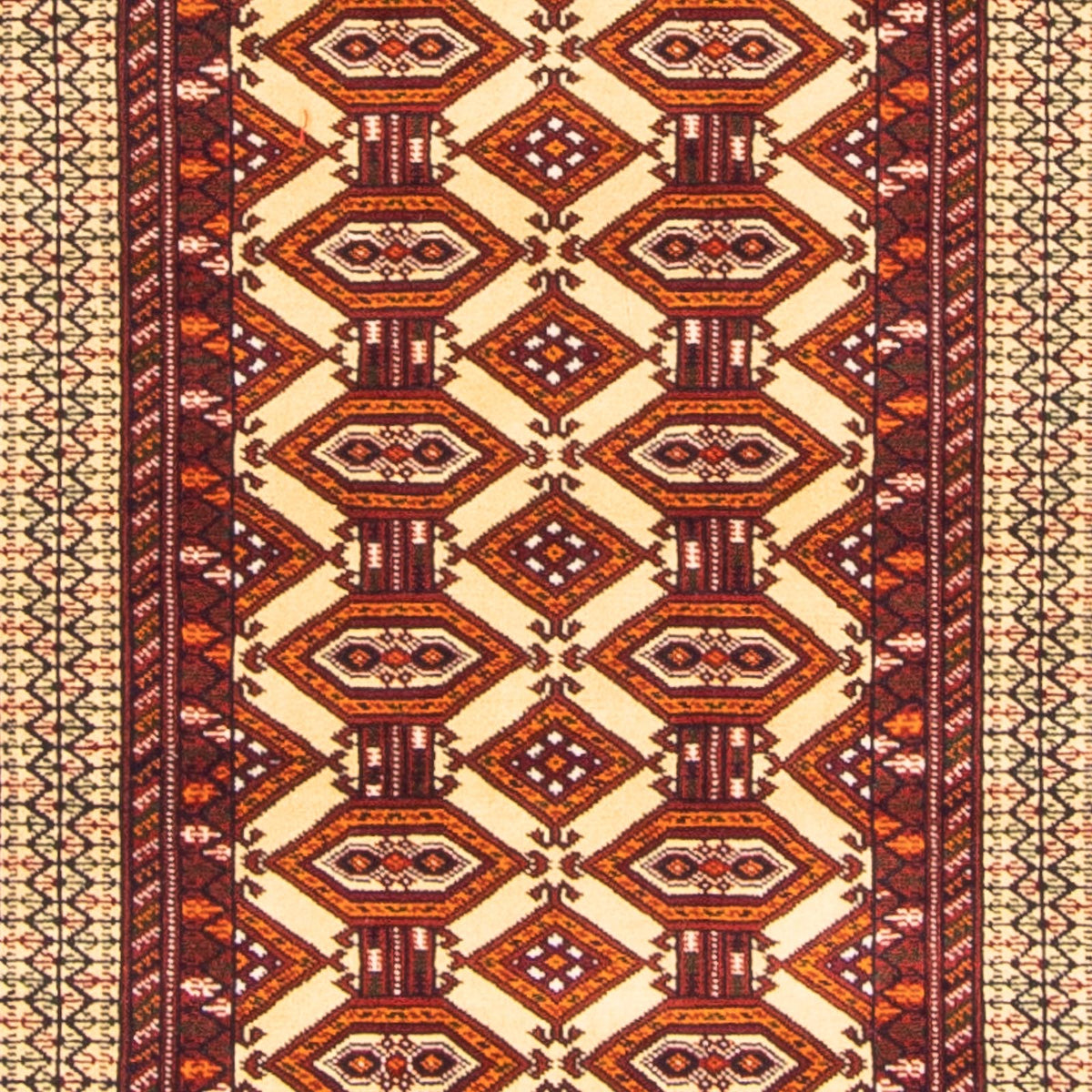 Läufer Turkaman - 185 x 85 cm - beige