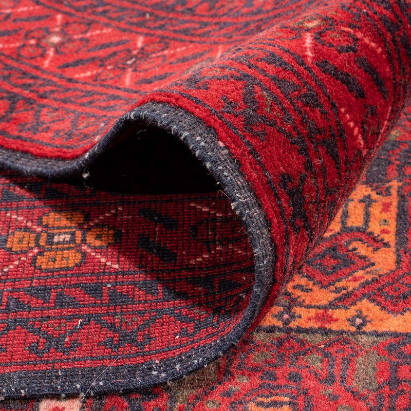 Afghan Teppich - 293 x 202 cm - rot