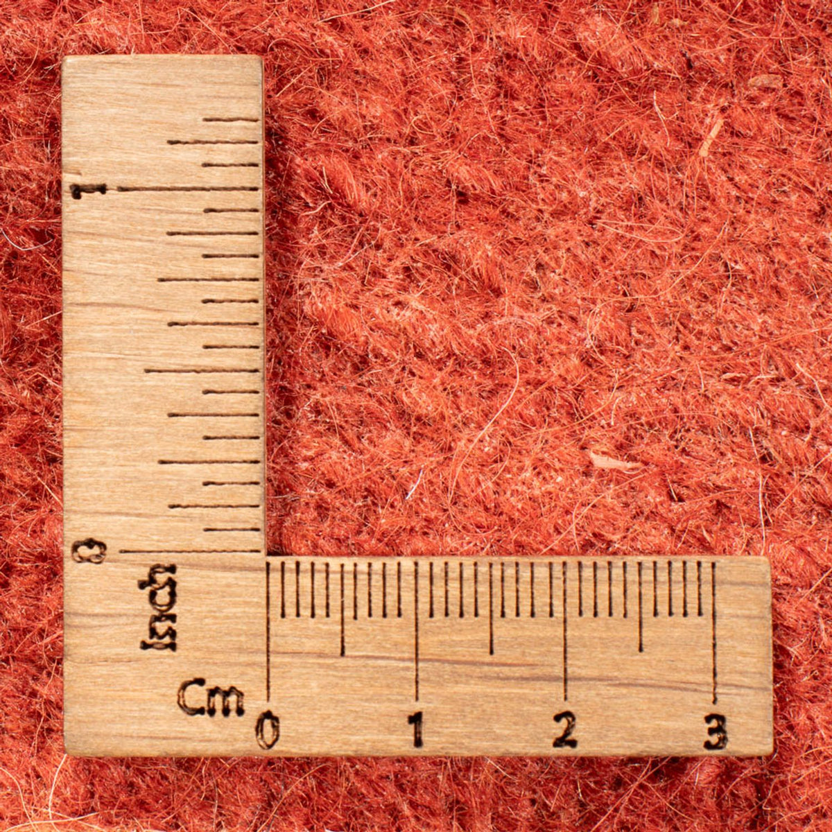 Nepal Teppich - 90 x 60 cm - rot