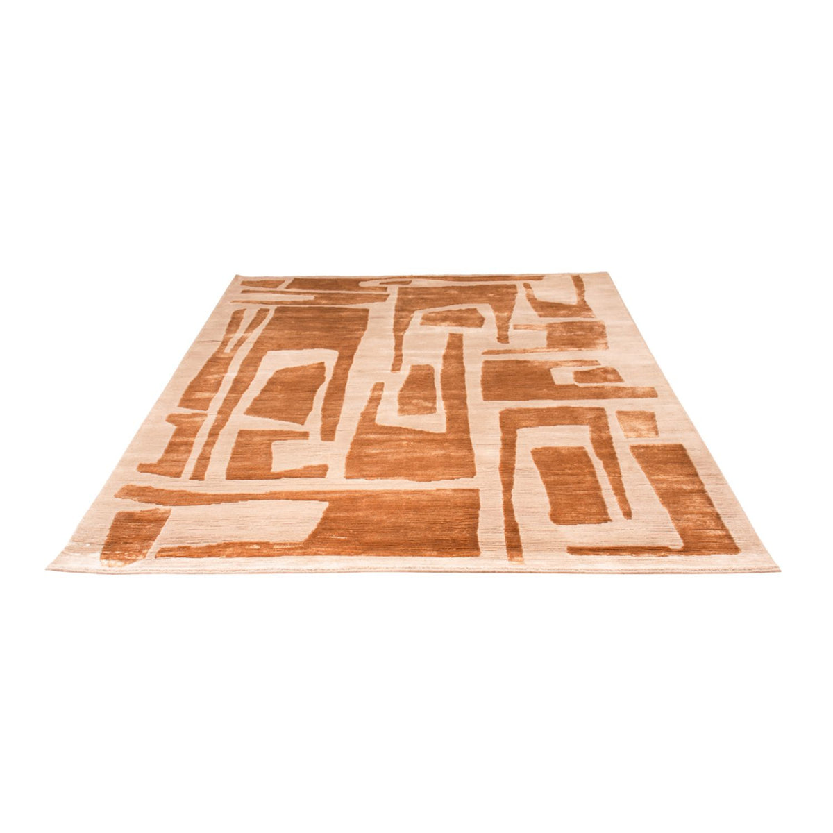 Designer Teppich - 240 x 176 cm - beige