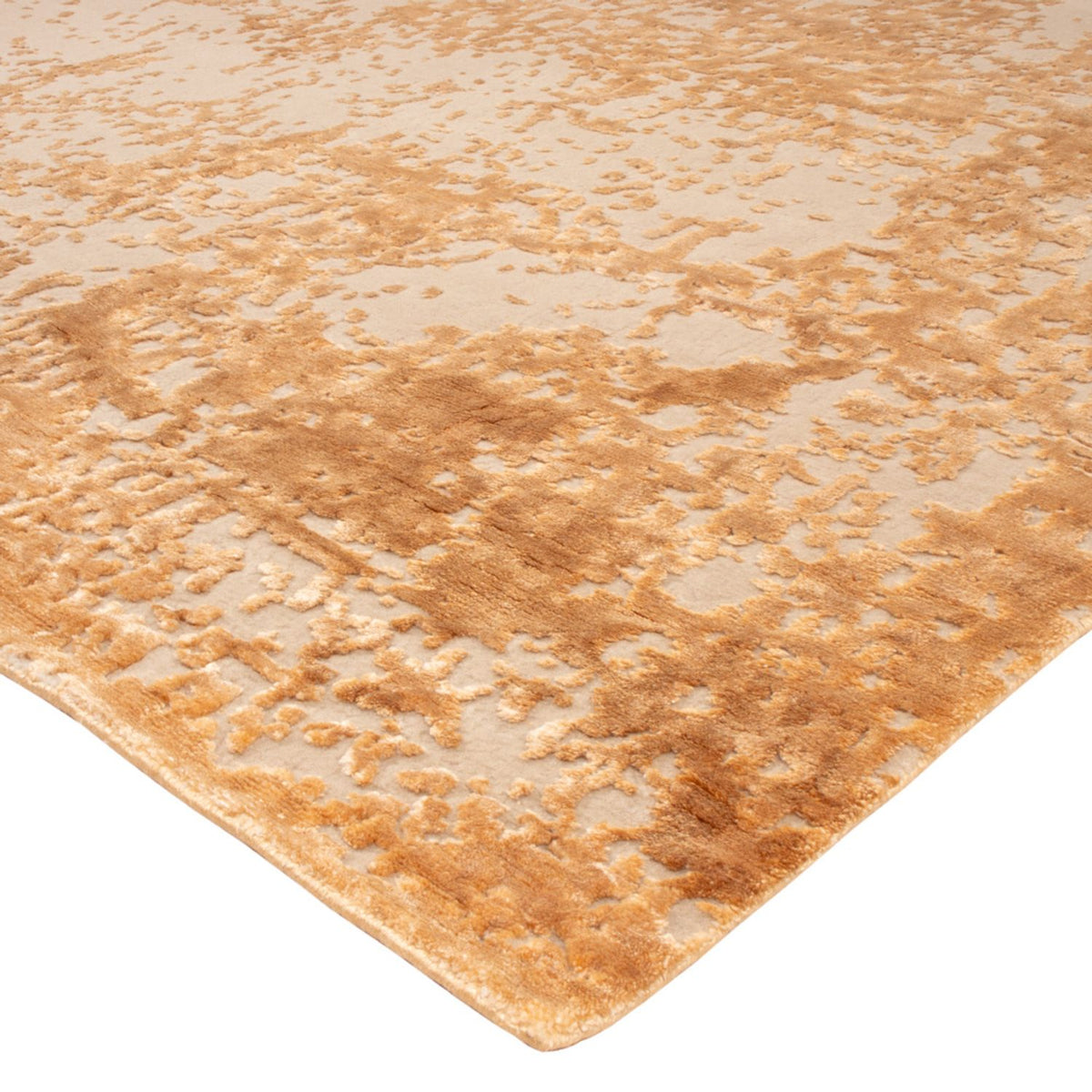 Designer Teppich - 246 x 171 cm - gold