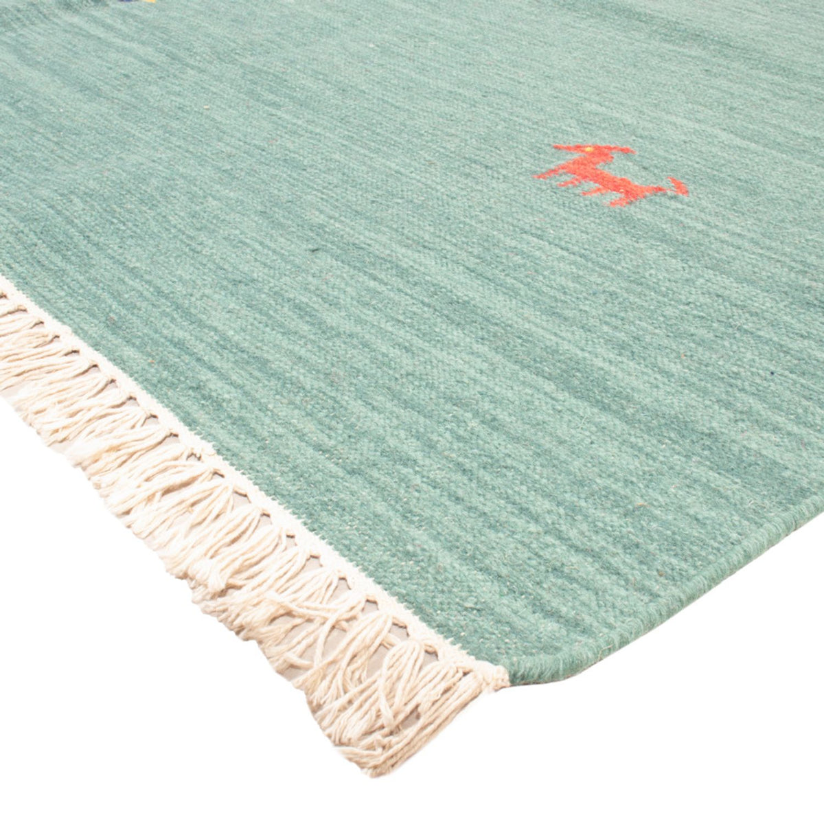 Kelim Teppich - Trendy - 240 x 160 cm - türkis