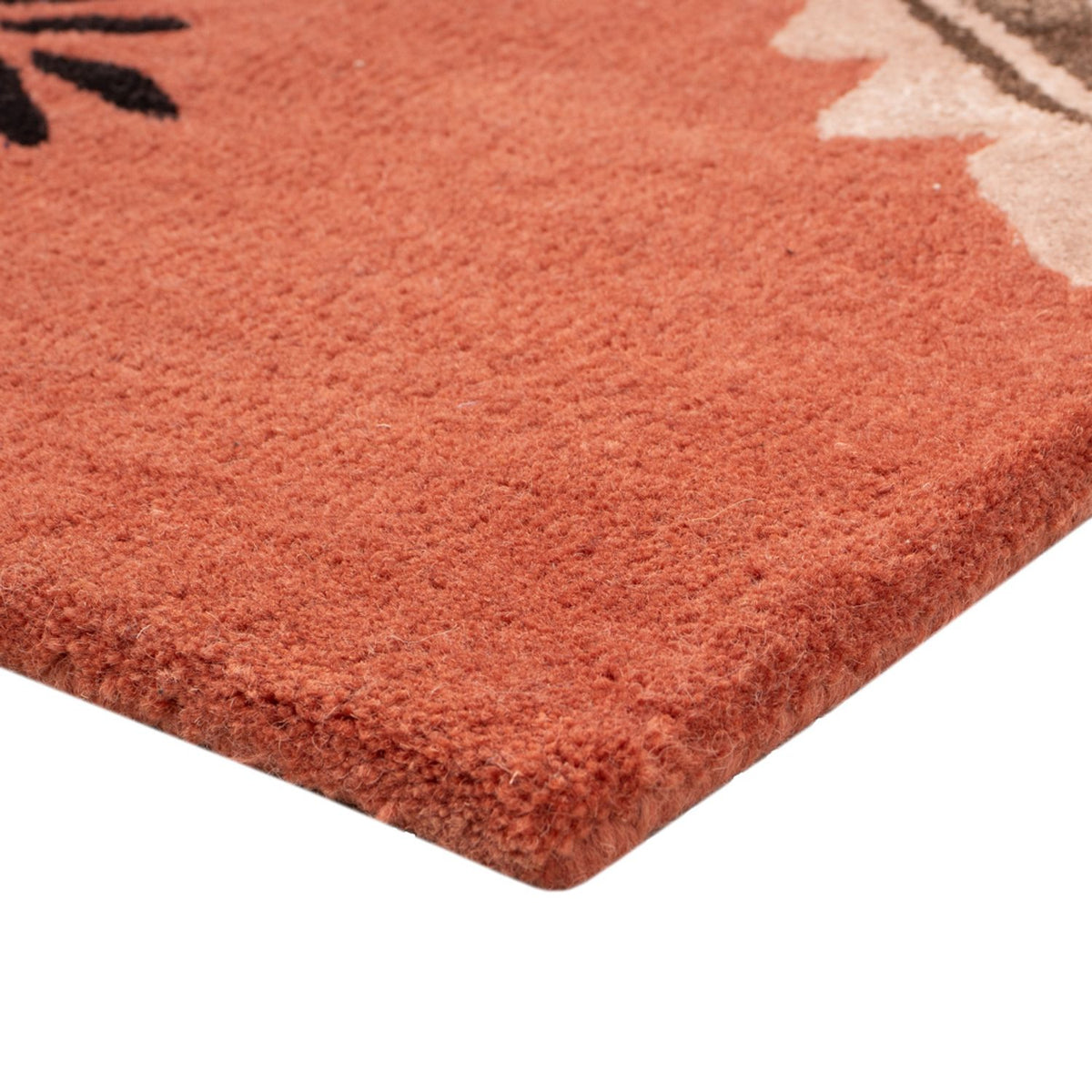 Designer Teppich - 90 x 60 cm - lachs