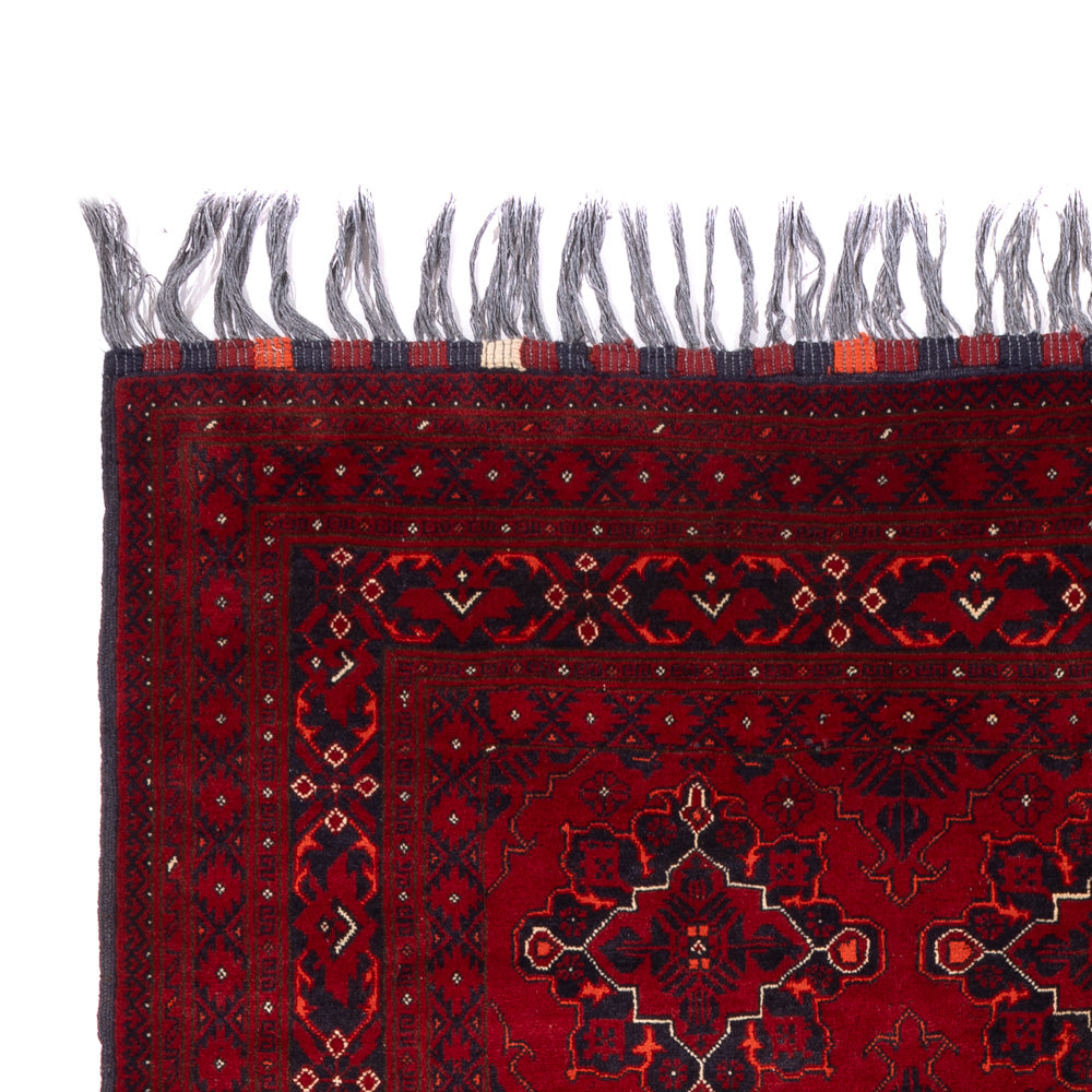 Afghan Teppich - Buchara - 293 x 194 cm - rot