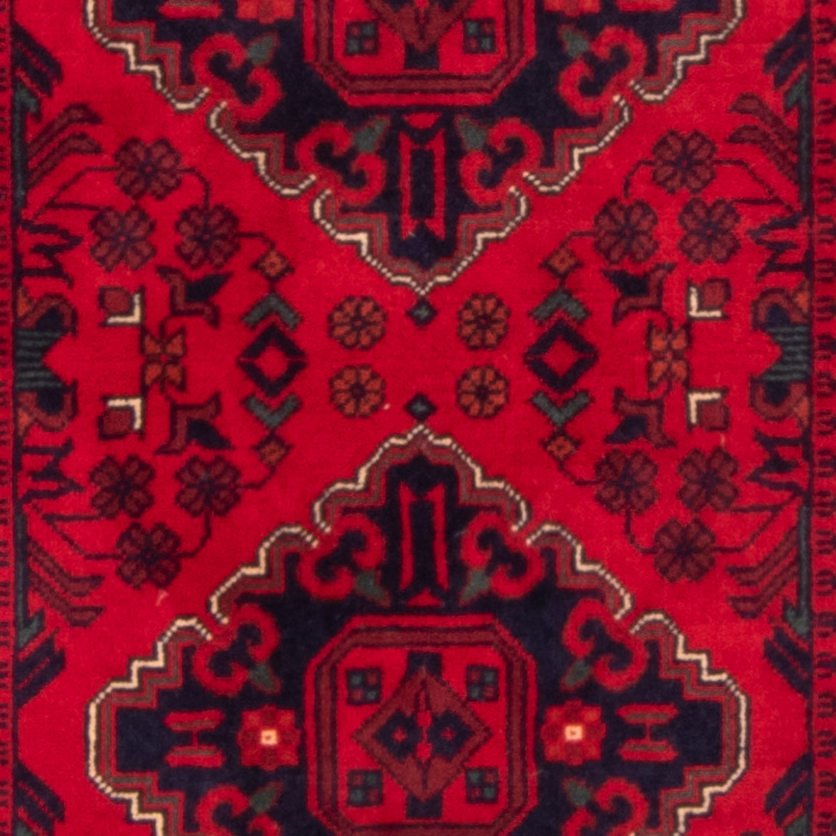 Läufer Afghan - 292 x 90 cm - rot