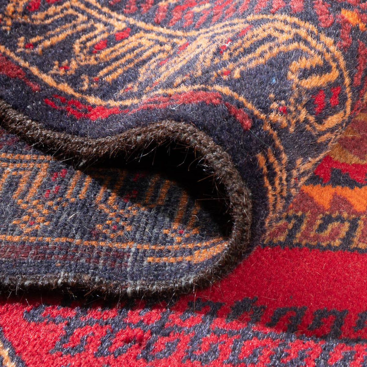 Belutsch Teppich - 142 x 95 cm - rot