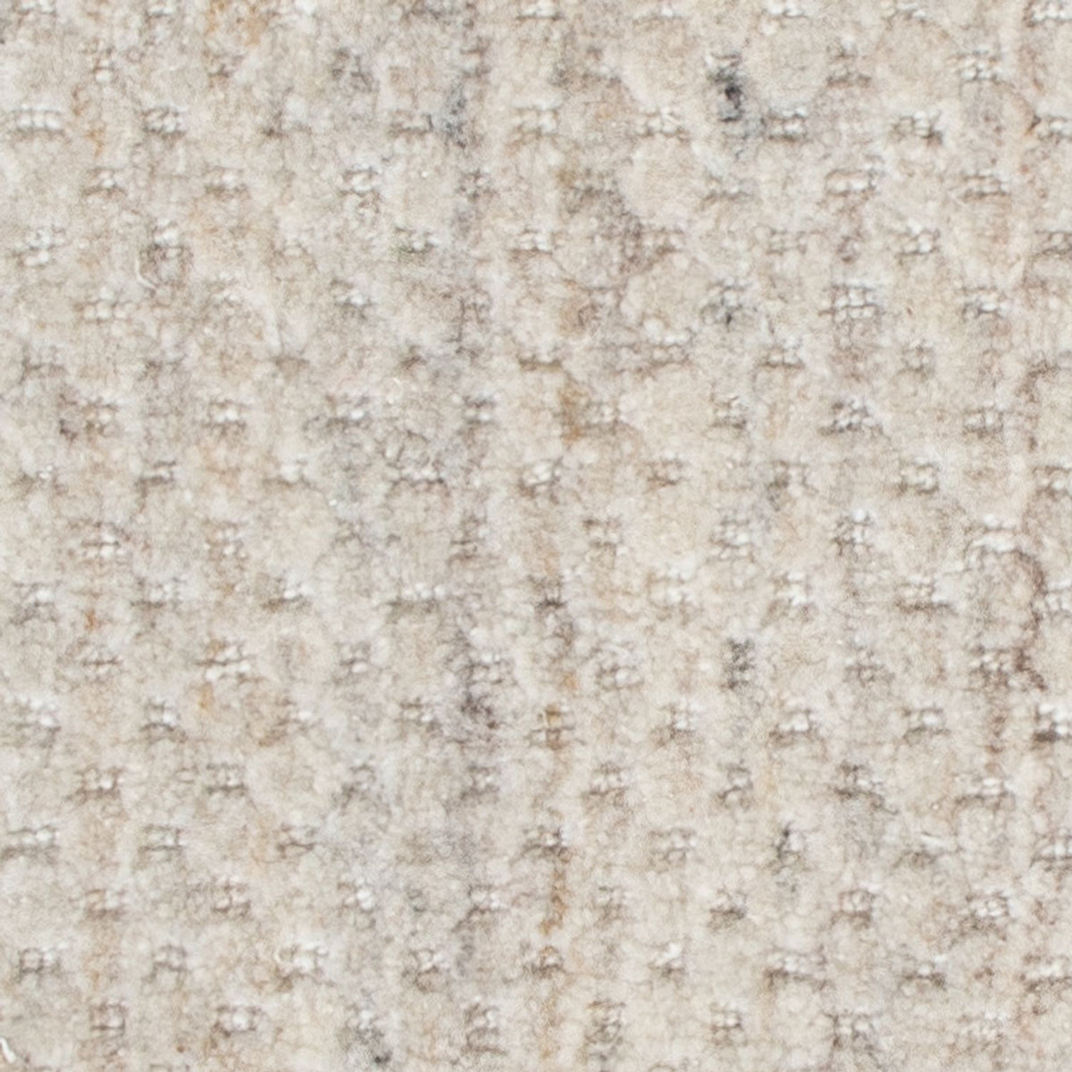 Wollteppich quadratisch  - 31 x 31 cm - hellgrau