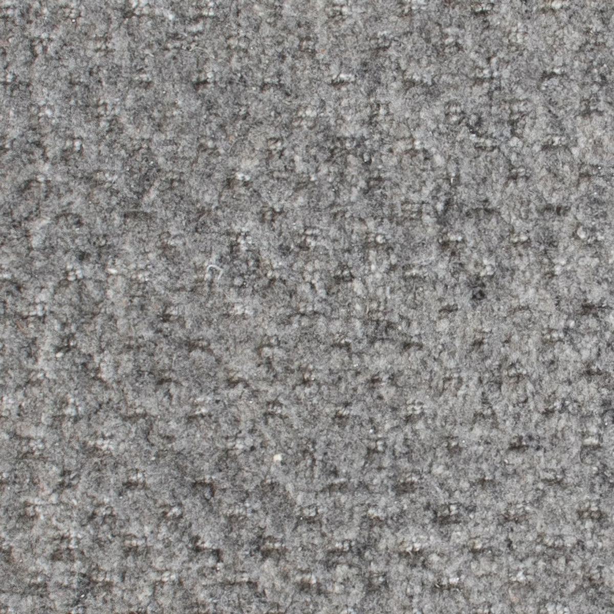 Wollteppich quadratisch  - 30 x 30 cm - grau
