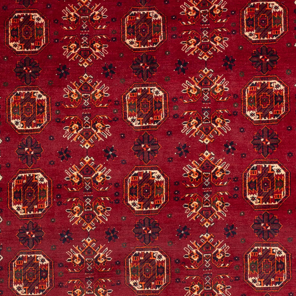 Afghan Teppich - Buchara - 284 x 194 cm - rot
