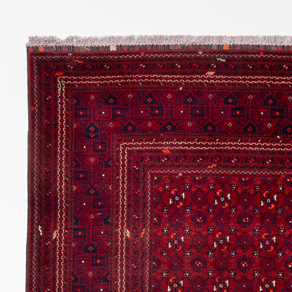 Afghan Teppich - Buchara - 289 x 208 cm - rot