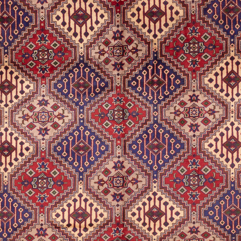 Afghan Teppich - 410 x 300 cm - dunkelbeige